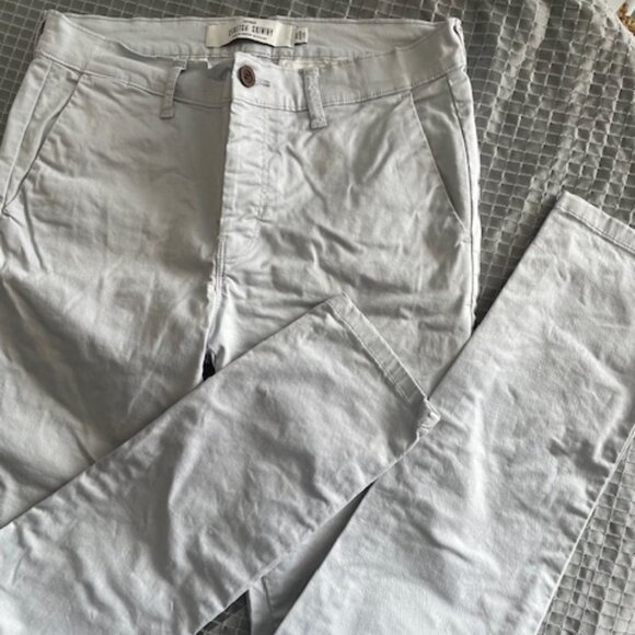 Topman stretch skinny light gray chinos 32 waist 32 inseam - Picture 1 of 5